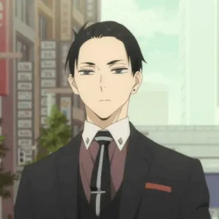💸 アニメ, キャラクター, スパイ, スーツ, フォーマル whatsapp sticker