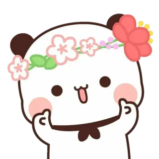 🐻 Panda, Cartoon, Stinkefinger, Beleidigend, Süß, Tier telegram sticker
