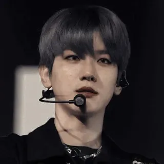 🏹 person, man, singer, k-pop, idol, asian, microphone, music telegram sticker