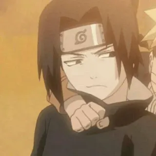 🎧 Sasuke Uchiha Naruto anime, ninja, sasuke, naruto, manga, cartoon telegram sticker