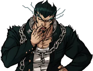 👃 Mondo Owada Danganronpa Anime, Jeu vidéo, Mondo Owada, Danganronpa, Personnage d'anime telegram sticker