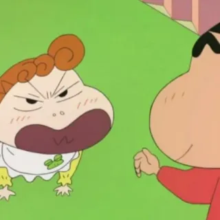 😡 Shin-chan Crayon Shin-chan Anime, Dessin animé, Drôle, Bébé, Shin Chan telegram sticker
