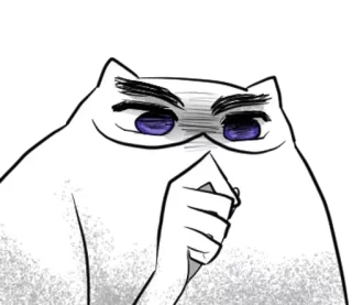 Dismayed Meawbin  @SeanChannel telegram stickers