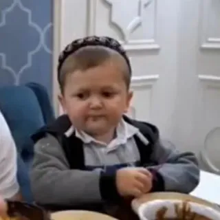 🤨 Hasbulla Magomedov Hasbulla, Magomedov, Meme de Internet, Daguestán, Influencer whatsapp sticker