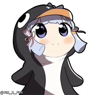 ☺️ Kanna Kamui Miss Kobayashi's Dragon Maid whatsapp sticker
