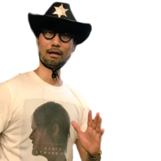 🤠 Death Stranding DEATH STRANDING Death Stranding, Hideo Kojima, Video game, Adesivo, Chapéu telegram sticker