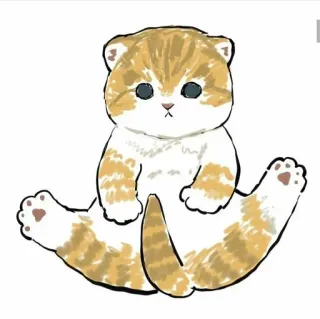 💗 kot, kociak, słodki, zwierzę domowe, zwierzę, rysunek telegram sticker