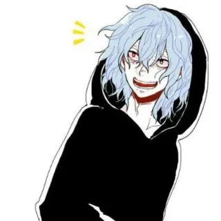 😄 Shigaraki Tomura My Hero Academia Anime, Manga, Shigaraki, My Hero Academia whatsapp sticker