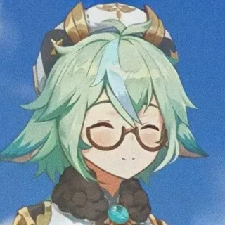 😁 Sucrose Genshin Impact Anime, Genshin Impact, Sucrose, Videospiel, Charakter, Süß, Kawaii telegram sticker