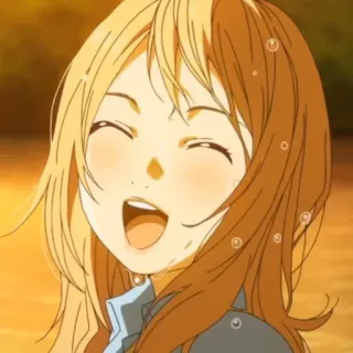 Kaori @stickeranimepack whatsapp stickers