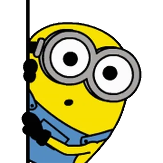 🍋 Minion Despicable Me Cartoon, Figur, Minion, Lustig, Sticker telegram sticker