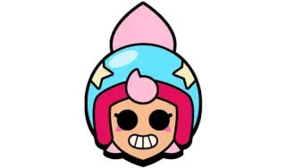 🎼 Janet Brawl Stars Janet, Brawl Stars, nhân vật, sticker game, trò chơi điện tử telegram sticker