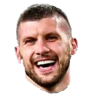 😆 rosto, homem, cabeça, pessoa, sorriso, retrato telegram sticker