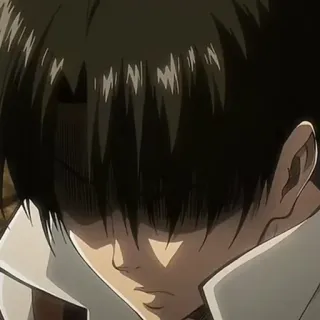 ⚔ Levi Ackerman Attack on Titan Anime, Attack on Titan, Levi Ackerman, Karakter anime telegram sticker