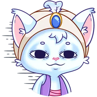 😐 Katze, Cartoon, Tier, Aufkleber, süß, Haustier, Figur telegram sticker