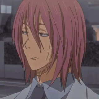 💜 Atsushi Murasakibara Kuroko's Basketball Anime, Pallacanestro, Murasakibara, Atsushi, Personaggio telegram sticker