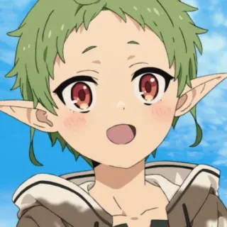 😃 Anime, Elf, Nhân vật, Chân dung, Fantasy telegram sticker