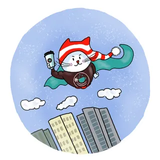 Magic Cat telegram stickers