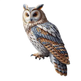 🌍 owl, bird, animal, wildlife, nature, sticker telegram sticker