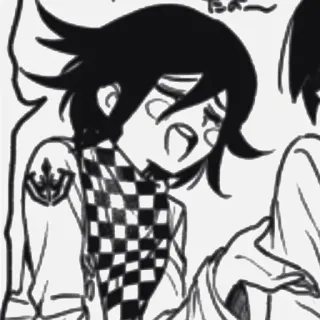 🏁 Kokichi Oma Danganronpa V3: Killing Harmony だよー Anime, Danganronpa, Kokichi Oma, Traurig, Manga, Weinend whatsapp sticker