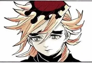 🌟 Doma Demon Slayer 动漫, 恶魔, 童磨, 鬼灭之刃, 漫画, 角色, 奇幻 whatsapp sticker