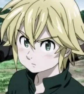 😎 Meliodas The Seven Deadly Sins Anime, Meliodas, Seven Deadly Sins, Dibujos animados telegram sticker
