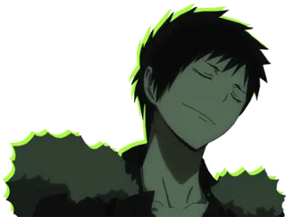 😌 Izaya Orihara Durarara!! Anime, Manga, Personaggio, Izaya, Orihara telegram sticker