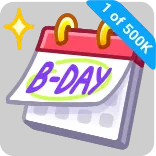 🎁 B-DAY วันเกิด, ปฏิทิน, งานเฉลิมฉลอง, กิจกรรม, ปาร์ตี้ telegram sticker