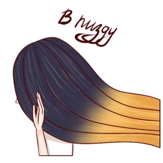 😑 В пизду tiếng Nga, tóc, xúc phạm, chửi thề, tiếng lóng telegram sticker