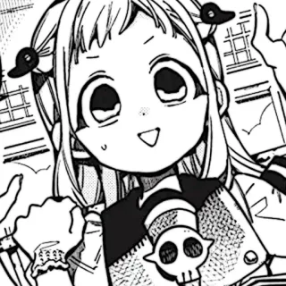 🩹 Nene Yashiro Toilet-bound Hanako-kun Anime, Manga, Hanako-kun el fantasma del lavabo, Nene Yashiro, Lindo, Dibujos animados telegram sticker