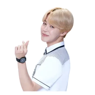 ❤️ Jimin kpop, idol, jimin, gest serca, koreański pop, piosenkarz, wykonawca telegram sticker