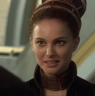 💫 Padmé Amidala Star Wars Padmé Amidala, Natalie Portman, Star Wars, Queen, Senator telegram sticker