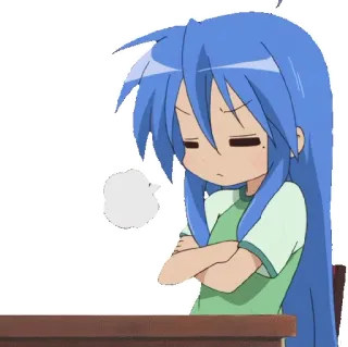 💨 Anime, Enojado, Manga, Lindo, Chica, Emoción telegram sticker