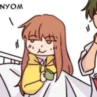 🎈 NYOM Cartoon, Anime, Süß, Essen, Lustig whatsapp sticker