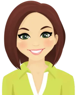 😁 Cartoon, Frau, Avatar, Person, Lächeln whatsapp sticker