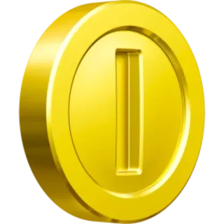 💰 coin, money, gold, mario, shiny, finance telegram sticker