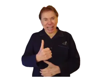 👍 hombre, persona, pulgar arriba, positivo, gesto, sonrisa whatsapp sticker
