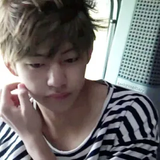 😶 taehyungdiary Mann, Person, Porträt, Taehyung, Koreaner telegram sticker