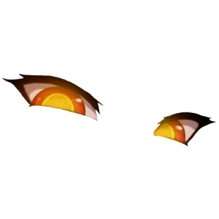 👀 yeux, animé, animation, autocollant telegram sticker