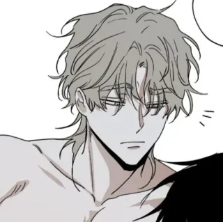 ⛲️ pria, anime, manga, serius, ganteng, seni telegram sticker