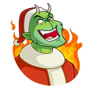 Секретный Санта (@TgSticker) telegram stickers