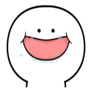 😛 aufkleber, cartoon, gesicht, ausdruck, niedlich telegram sticker