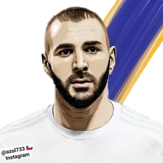 🇫🇷 @azul733 Instagram bóng đá, thể thao, vận động viên, instagram telegram sticker