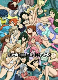 🤙 Privilegios de ser ADM Anime, Foule, Filles, Chambre telegram sticker