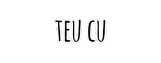 👌 TEU CU 불쾌한, 모욕, 문구, 욕설 telegram sticker