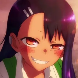 🌟 Nagatoro Don't Toy with Me, Miss Nagatoro Anime, Nagatoro, ärgere mich nicht, Nagatoro, Cartoon, Fanart, Lustig, Süß whatsapp sticker