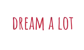 💗 DREAM A LOT мечты, сновидения, позитив, поддержка, вдохновение telegram sticker