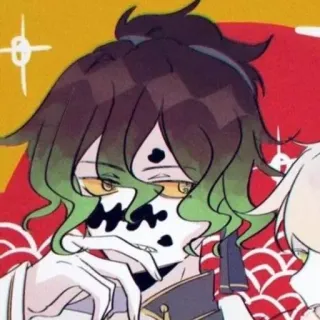 🌟 Muzan Kibutsuji Demon Slayer Anime, Demonio, Manga, Personaje, Kibutsuji whatsapp sticker