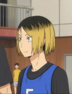 🏳 Kenma Kozume Haikyuu!! 코즈메 켄마, 하이큐!!, 애니메이션, 배구, 네코마 고교, 캐릭터 telegram sticker