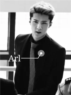 ✖ Arl mann, anzug, krawatte, arl whatsapp sticker